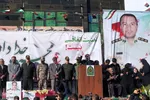 تشییع باشکوه شهید مدافع امنیت در ملایر‎