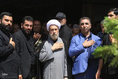 عزاداری هیئت عشایر قشقایی در حرم شاهچراغ(ع)