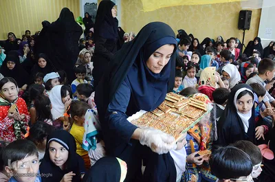 جشن میلاد امام رضا(ع) بوستان قران
