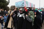 استقبال و خاکسپاری از شهدا گمنام در خراسان شمالی