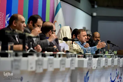 نشست خبری عوامل فیلم «خون خدا» در پنجمین روز سی‌وهفتمین جشنواره فیلم فجر
