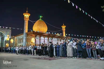 مراسم جشن عید غدیر در حرم شاهچراغ(ع)