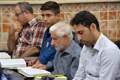 جلسه قرآن در حسینیه امام رضا(ع) اهواز