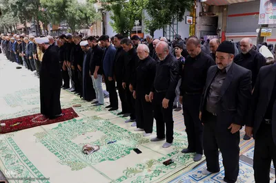 اقامه نماز ظهر عاشورا در اهر