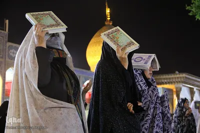 قرار بندگی؛ احیای شب ۲۳ رمضان در حرم شاهچراغ (ع)