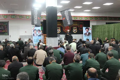 مراسم سوم امام شهید در ملایر