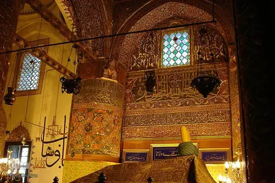 آرامگاه حضرت مولانا در شهر قونیه کشور ترکیه