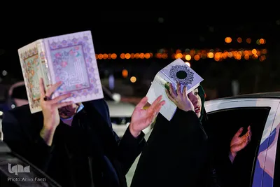 برگزاری شب‌های قدر شیراز در خودرو