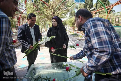 مراسم تجدید میثاق با شهدا با حضور جهادگران جهاددانشگاهی فارس
