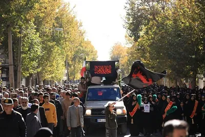 تشییع پیکر دو شهید گمنام در الشتر و نورآباد