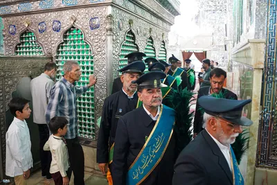آیین«میثاق امت با امام» در حرم شاهچراغ(ع)