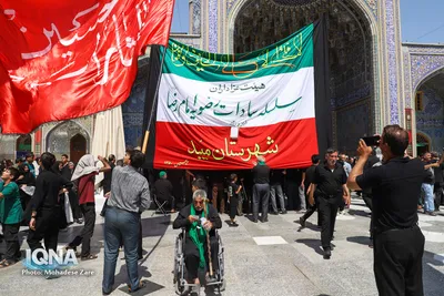 حرم امام رضا(ع) در سالروز رحلت جانسوز پیامبر اکرم(ص)