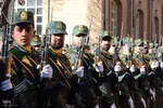 مراسم تشییع و تدفین شهید گمنام در دانشگاه هنر اسلامی تبریز‎