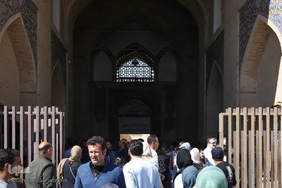 نقش جهان میزبان مسافران نوروزی نصف جهان