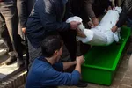 تشییع پیکر استاد امیرهوشنگ جزی‌زاده در اصفهان