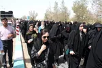 تشییع پیکر شهید هسته‌ای در یزد