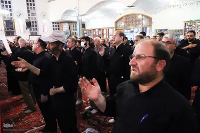 مراسم شام غریبان رهبر شهید انقلاب در اهر