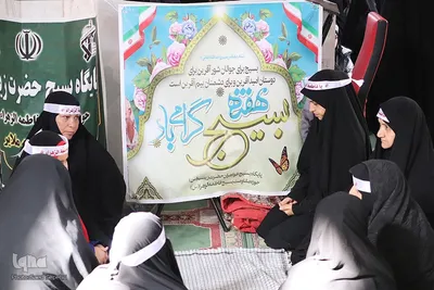 همایش اقتدار بسیجیان ملایر در مسجد جامع