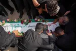 تشییع پیکر بسیجی شهید سید محمد امین مودت