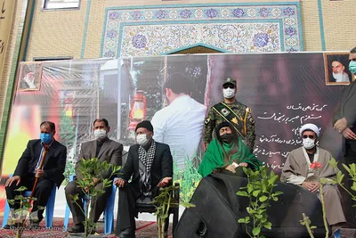 استقبال از مادر شهید «حسین بابایی» در بیرجند