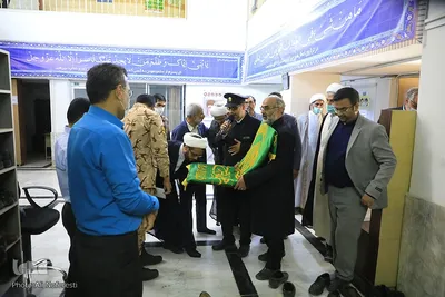 دیدار خدام رضوی با حجت‌الاسلام عبادی