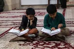 جزءخوانی قرآن در آستان امامزاده جعفر(ع) یزد‎