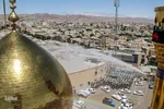 سیاه‌پوشان حسینیه اعظم زنجان