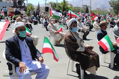 اجتماع بیرجندی‌ها در حمایت از مردم فلسطین