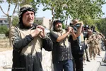 آیین «گل‌مالی» صبح عاشورا در فولادشهر اصفهان