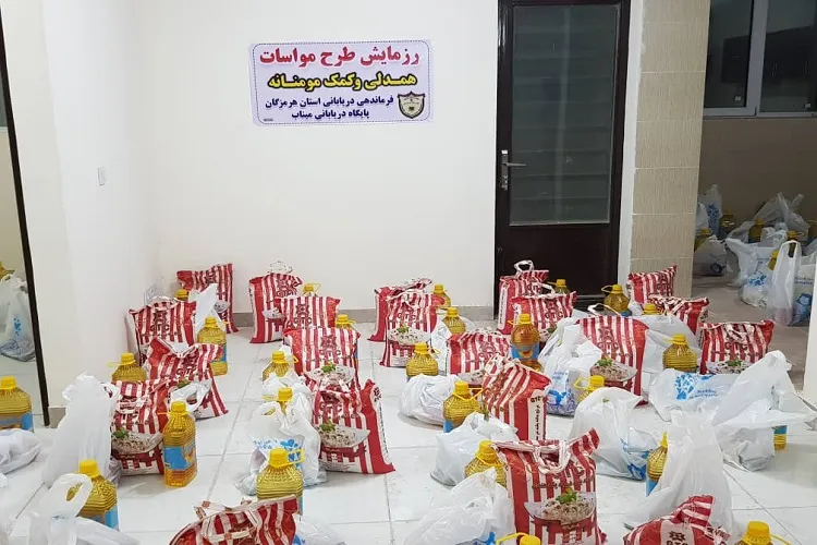 کمک مؤمنانه مرزبانان به مرزنشینان هرمزگان