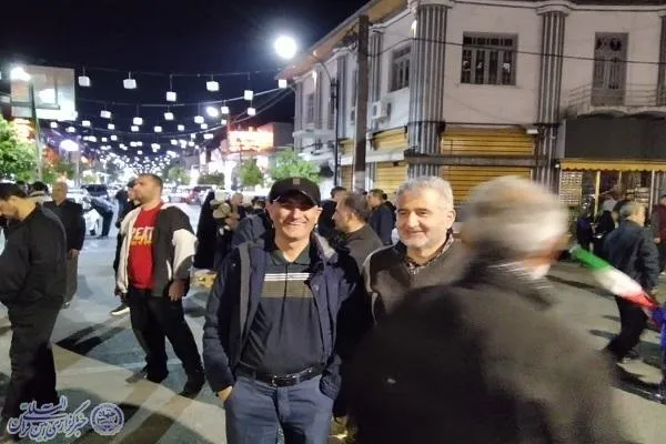 سوگواری دانش آموزان بابلسری در چهلم شهادت دانش آموزان میناب