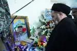 دیدار با خانواده ۳ شهید جنگ رمضان در پلدختر