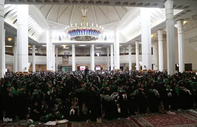 مراسم شیرخوارگان حسینی در حرم مطهر شاهچراغ(ع)