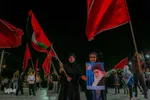 تجمع اعتراض آمیز به جنایات رژیم صهیونیستی امیرحسین عظیمی‎