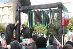 راهپیمایی شیرازی ها بر علیه اغتشاشگران