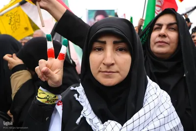 مراسم راهپیمایی روز قدس در اصفهان