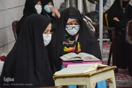 محفل انس با قرآن در امامزادگان فضل و یحیی(ع) محلات