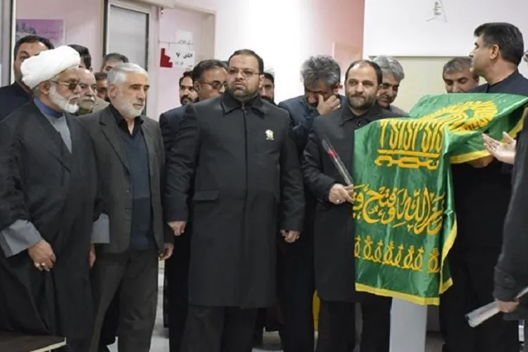 حضور کاروان خدام رضوی در بیمارستان شهید باهنر کرمان