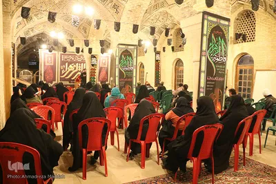 برگزاری مراسم ایام دهه فاطمیه در مسجد نصیرالملک شیراز‎‎