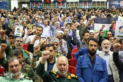 سوگواره هفتمین روز شهادت رئیس‌جمهور در اصفهان