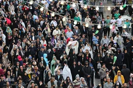 تحویل سال ۱۴۰۳ در حرم امام رضا(ع)