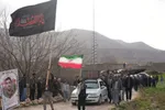 تشییع پیکر شهدای بازگیر در خرم‌آباد