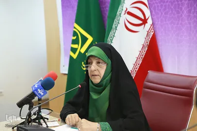 نشست خبری معاون رئیس جمهور در امور زنان
