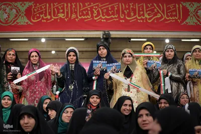 دیدار اقشار مختلف بانوان