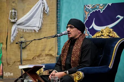 کرسی تلاوت قرآن کریم در مسجد جامع فاطمه الزهرا(س)
