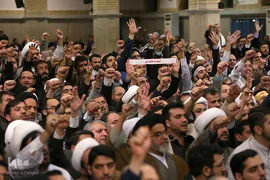 دیدار اعضای شورای هماهنگی تبلیغات اسلامی سراسر کشور با رهبر انقلاب