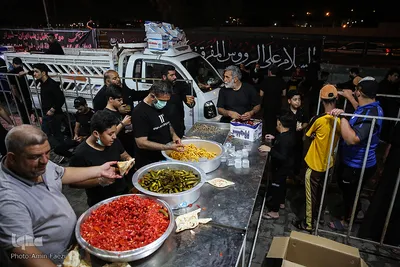 موکب کفیل زینب شیرازی ها در شهر نجف