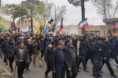مراسم راهپیمایی روز قدس در نایین