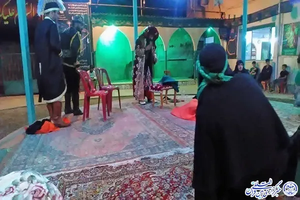 سوگواره تعزیه «غربب» شهرستان نور