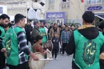سوگواری اهالی شهرک سعدی در عزای رهبر شهید